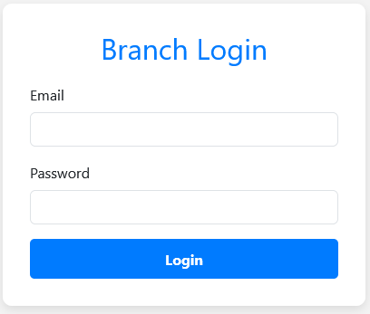 OMS Branch Login